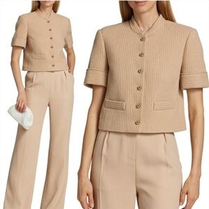 Derek Lam 10 Crosby Grace Short Sleeve Jacket 4